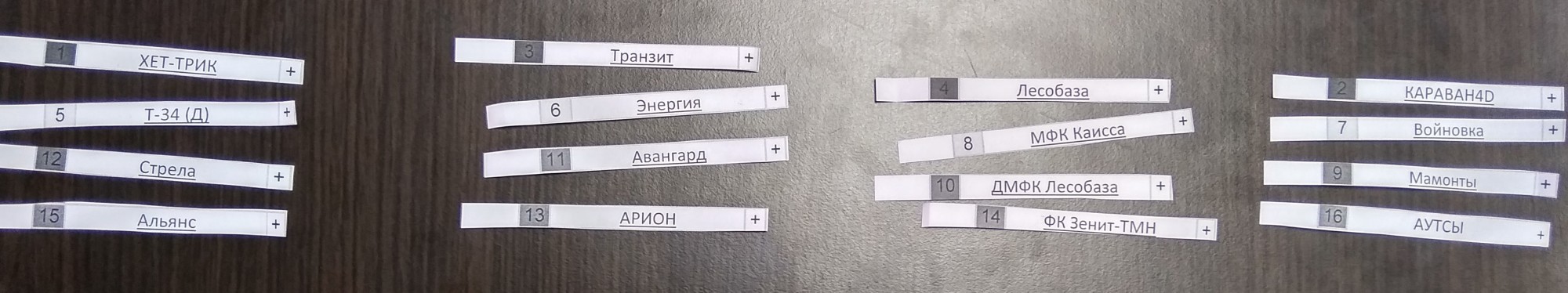 Старт Зимнего Кубка ЛДФ.